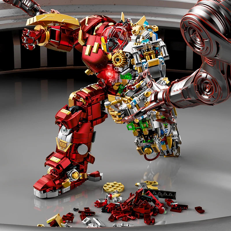 Figurine Briques Avengers Iron Man Buster - Construction 2776 Pièces