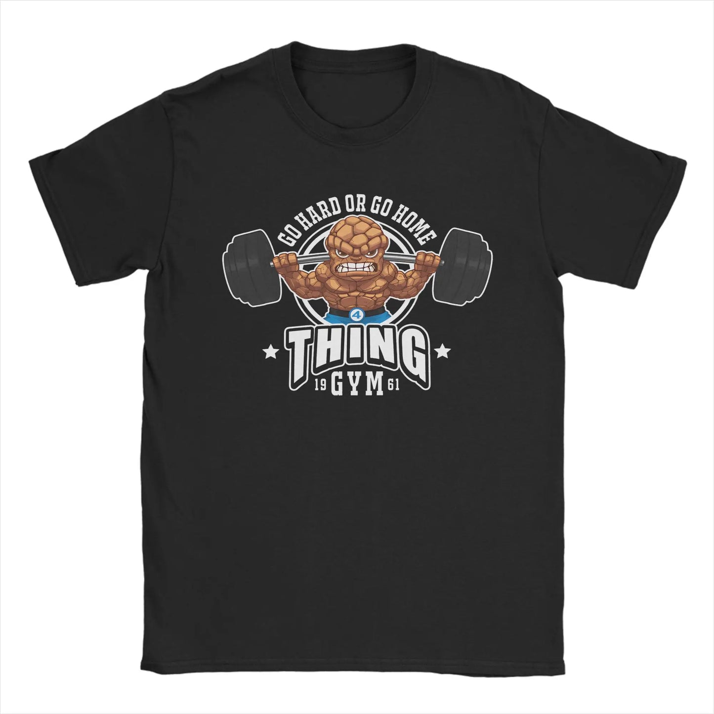T-Shirt The Fantastic 4 First Steps - Poster Rétro Bleu Unisexe