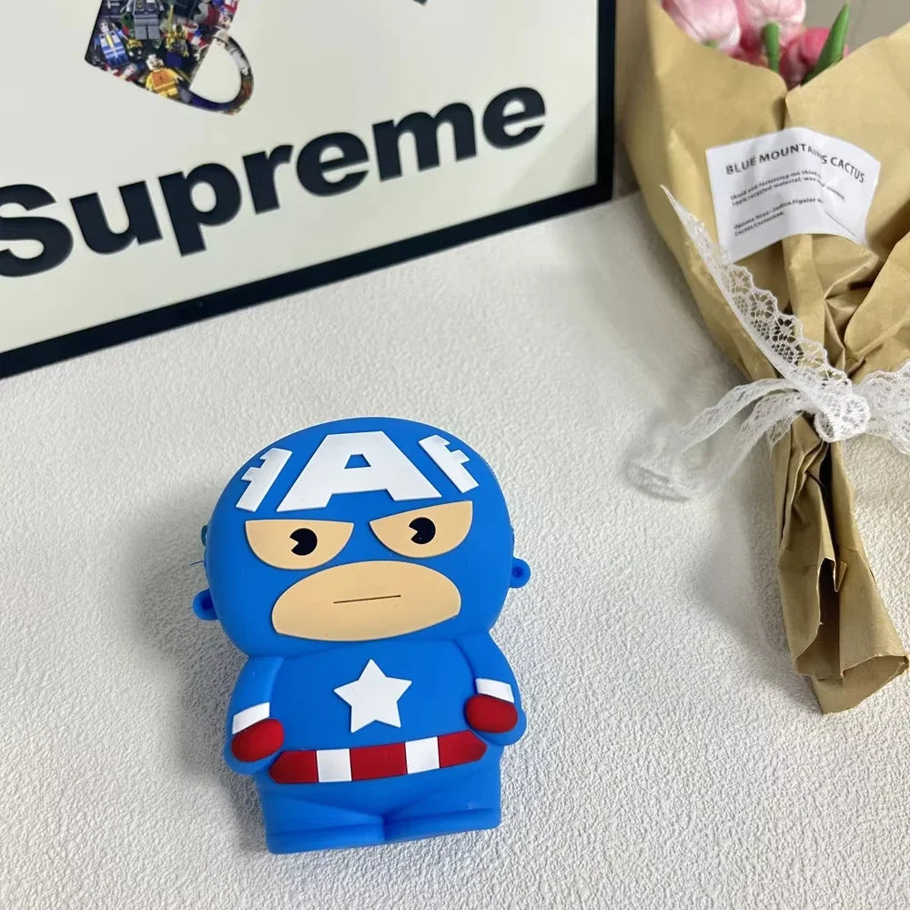 Sac Bandoulière Figurine Avengers Captain America - Bleu