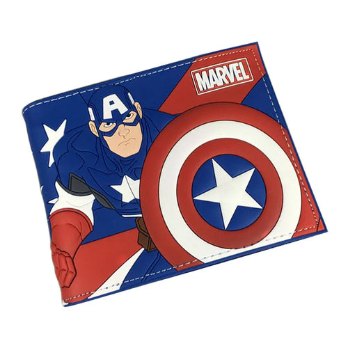Porte-Monnaie Avengers Captain America - Diagonal Rouge Blanc