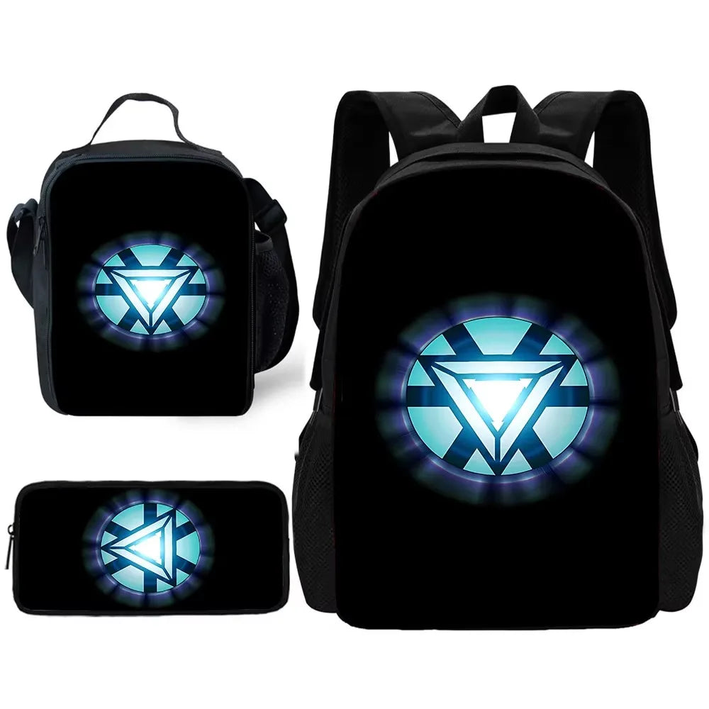 Set Cartable Avengers Iron Man - Réacteur ARC Triangulaire