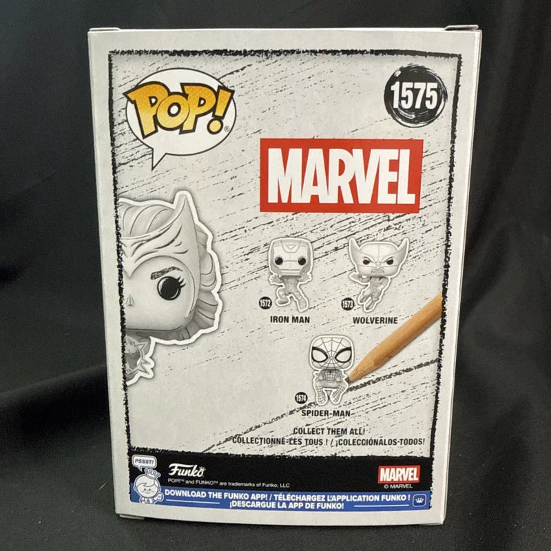 Figurine Funko Pop Avengers Iron Man - Sketch Blanc #1572