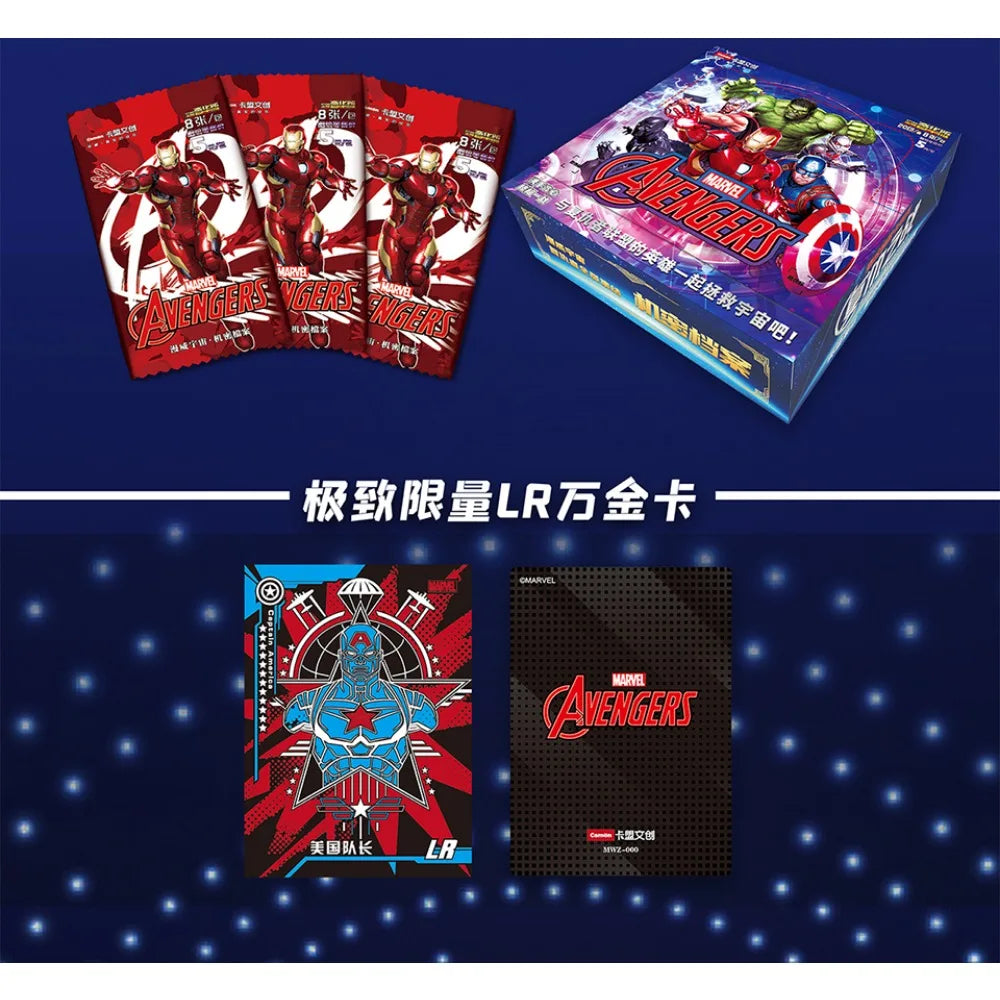 Boîte Cartes à Collectionner Avengers - Édition Deluxe