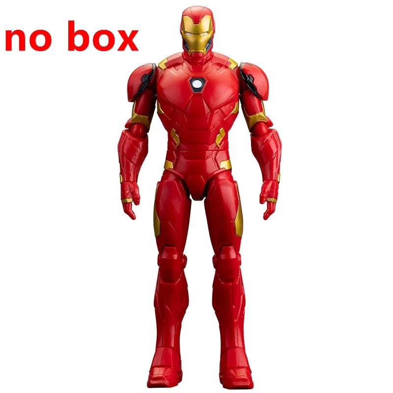 Coffret Avengers - Collection Multi-Personnages Iron Man Thor Hulk Spider-Man 18cm