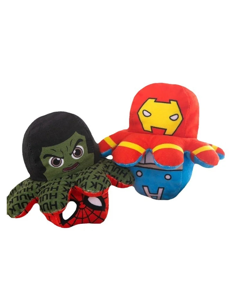 Peluche Pieuvre Reversible Avengers - Multi-Heros Retournable