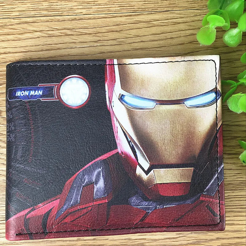 Porte-Monnaie Avengers Iron Man - Casque Doré
