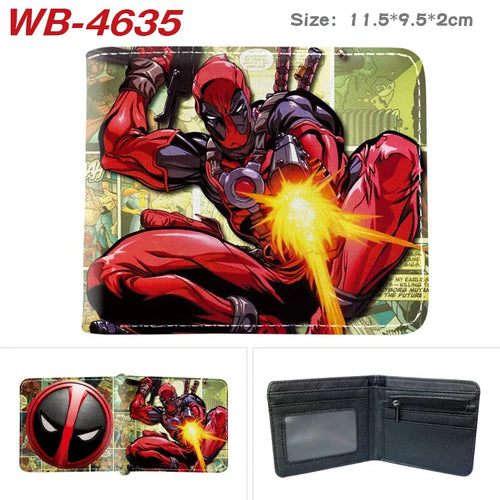 Porte-Monnaie Avengers Deadpool - Yeux Noir Rouge
