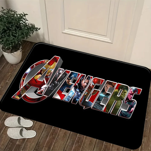 Tapis Avengers Logo - Iron Man Captain America Thor Hulk Intégrés