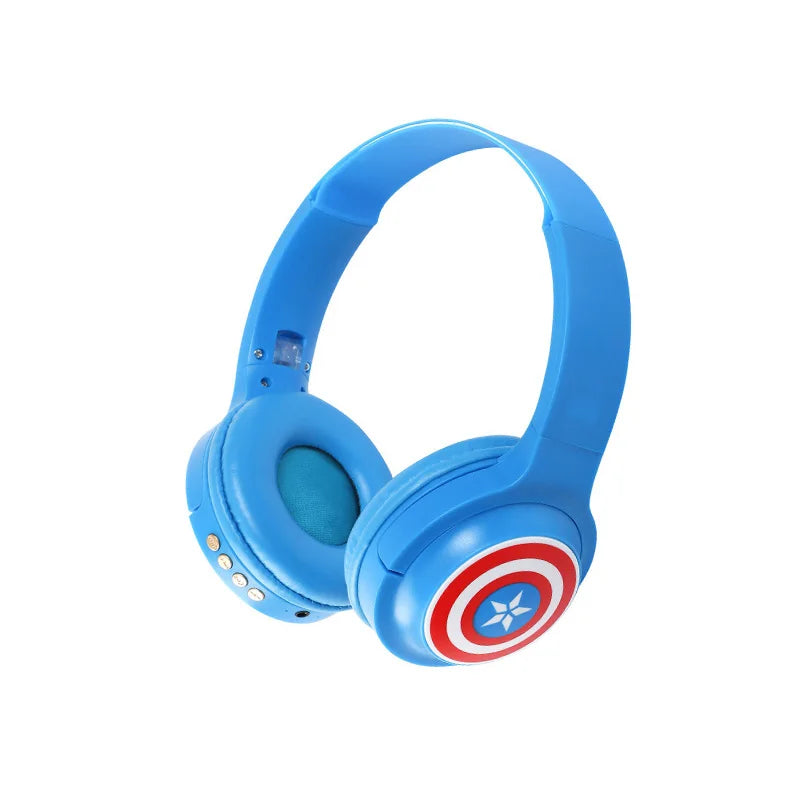 Casque Bluetooth Avengers Captain America - Bleu