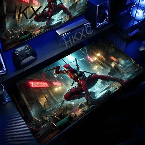 Tapis de Souris Marvel Deadpool - Ruelle Néons Nuit
