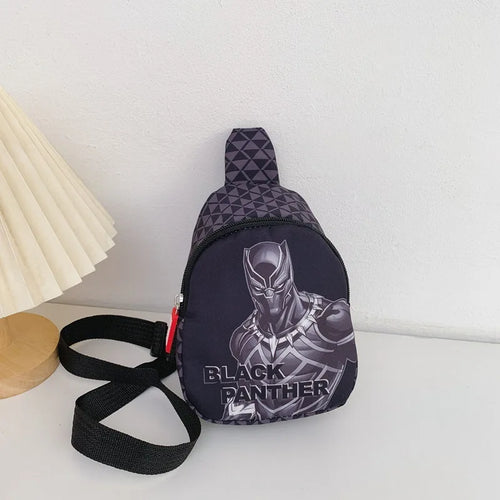 Sac Avengers - Sac Poitrine Noir Enfant