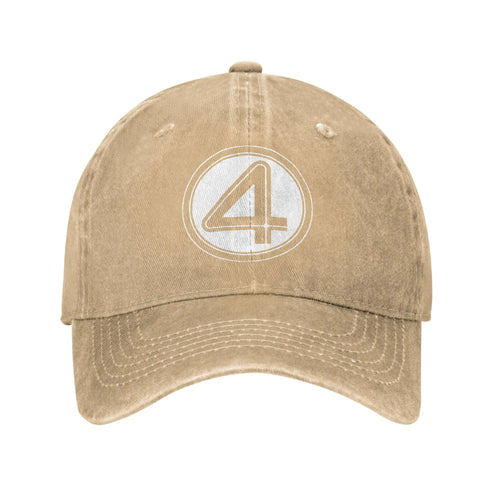 Casquette Fantastic Four - Denim Délavé Kaki
