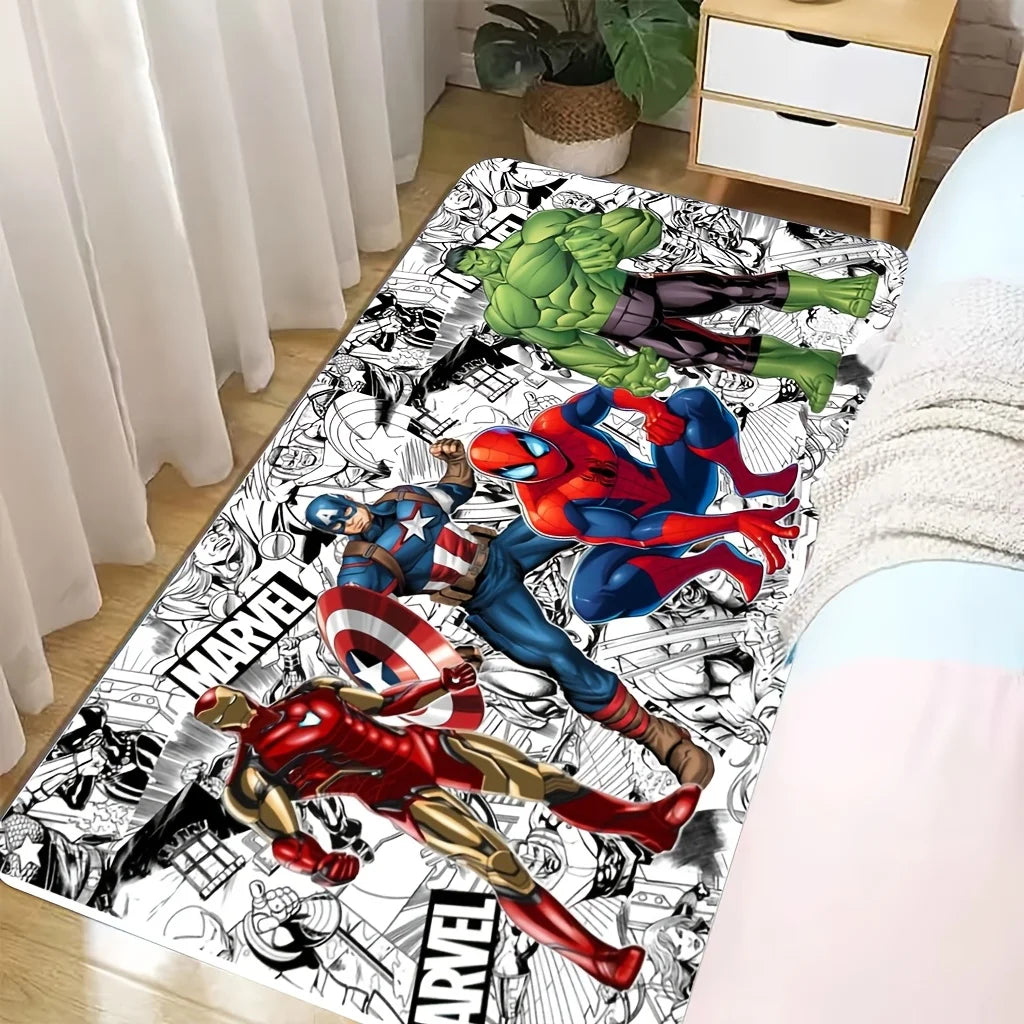 Tapis Avengers Iron Man - Vol au-Dessus de la Terre