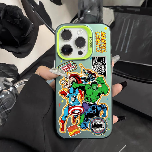 Coque de Téléphone Avengers - Équipe Comics Rétro