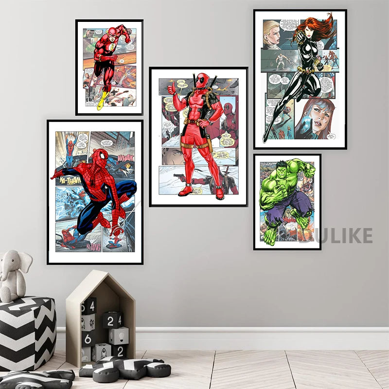Poster Thor - Bande Dessinée