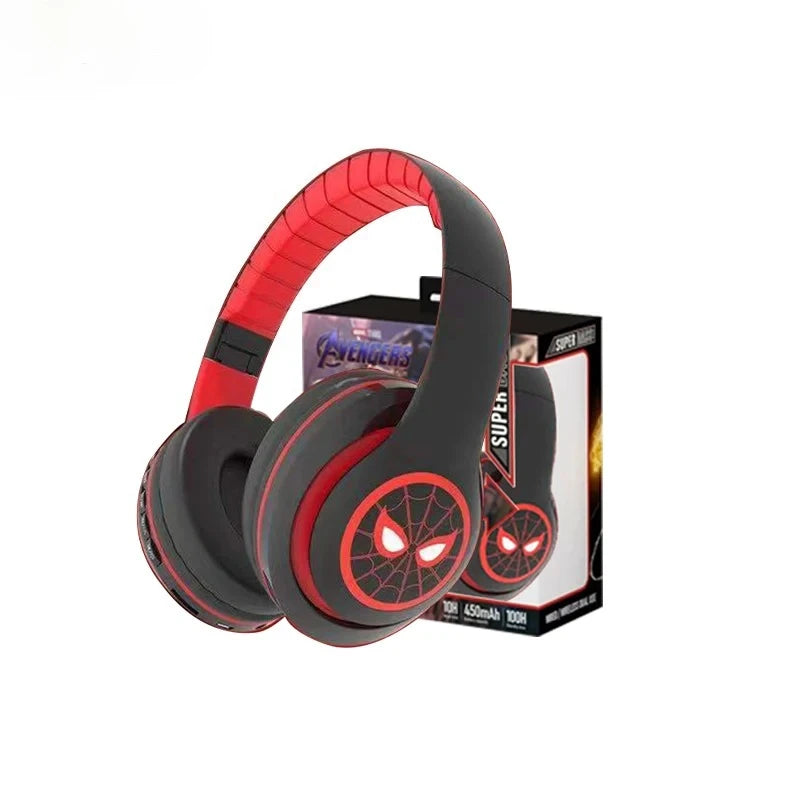 Casque Bluetooth Avengers - Logo Rouge et Or