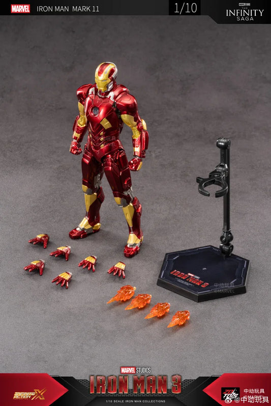 Figurine ZD Toys Iron Man MK11 - Tony Stark Action Figure