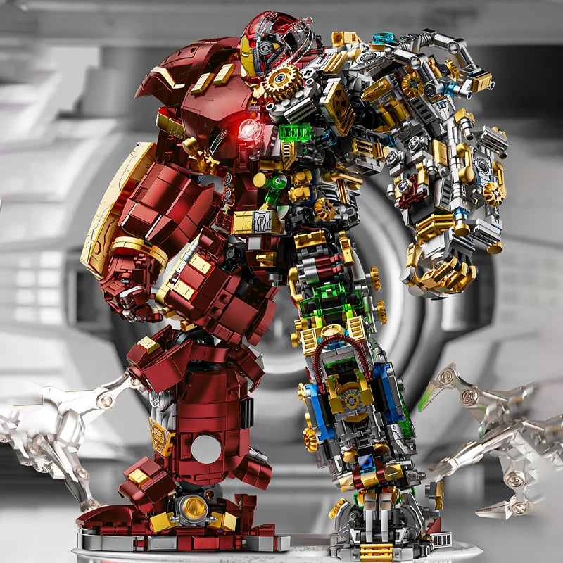 Figurine Briques Avengers Iron Man Buster - Construction 2653 Pièces