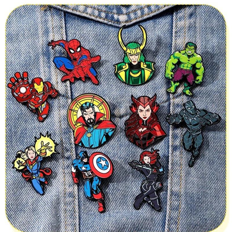 Badge Émail Avengers - Captain Marvel