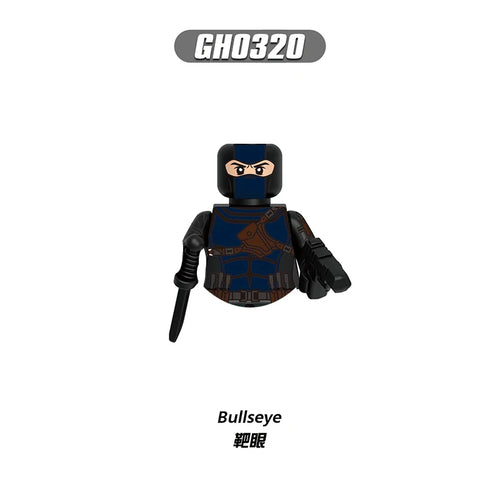 Figurine Bullseye - Minifigure Bleu Marine