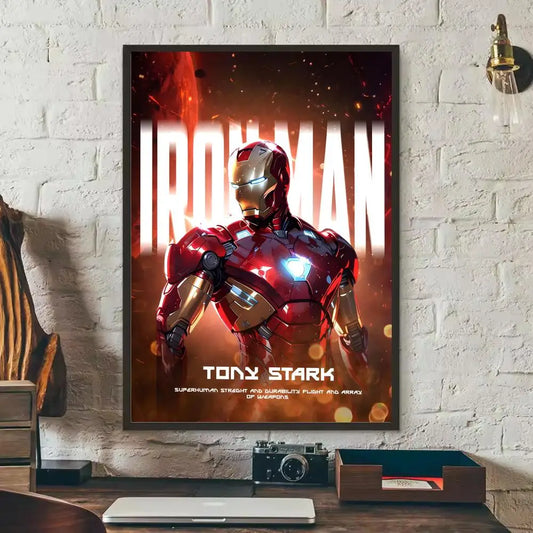 Sticker Iron Man - Prêt au Combat