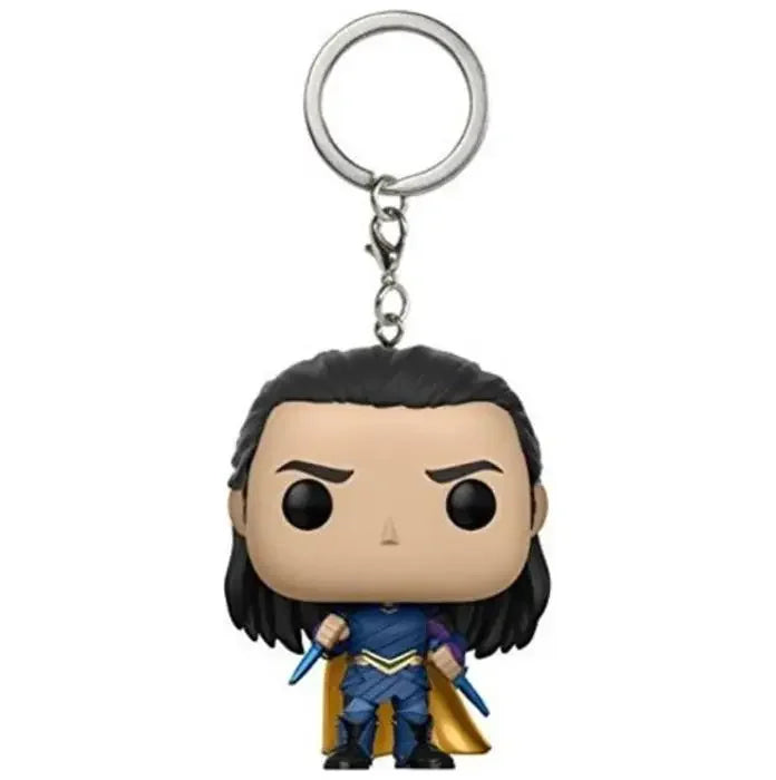 Porte-clés Loki - Costume TVA Cheveux Longs