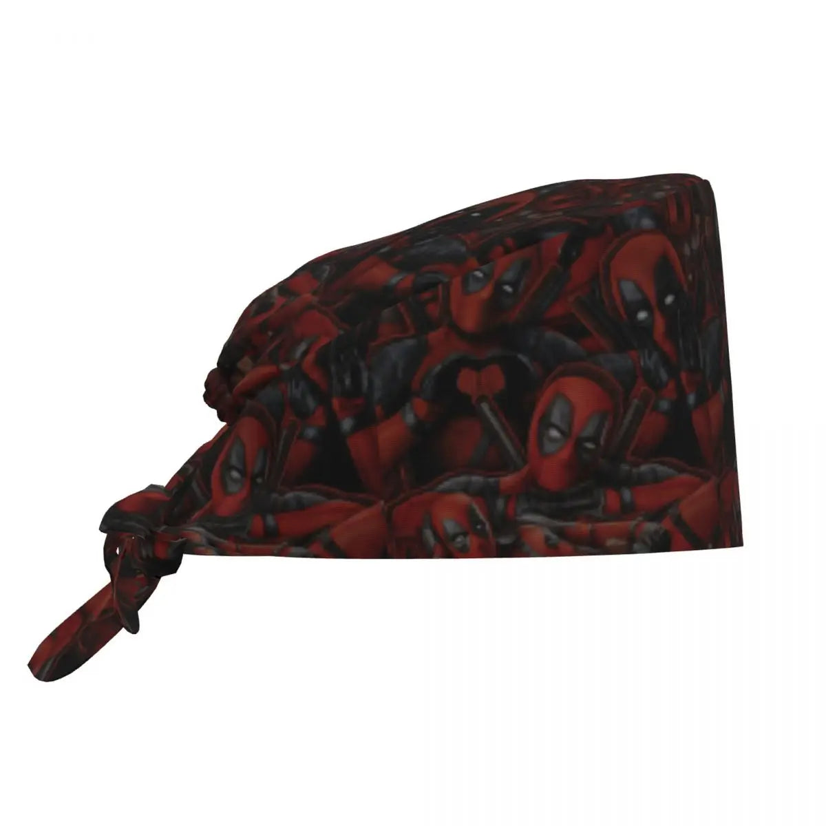 Bandana Deadpool - Motif Masques Bordeaux