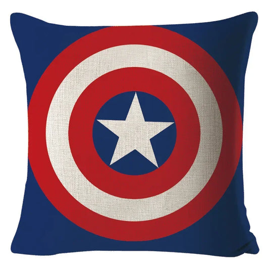 Housse de Coussin Captain America - Bouclier 3D