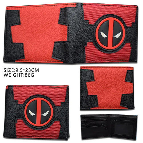 Porte-Monnaie Avengers Deadpool - Croix Rouge et Noir