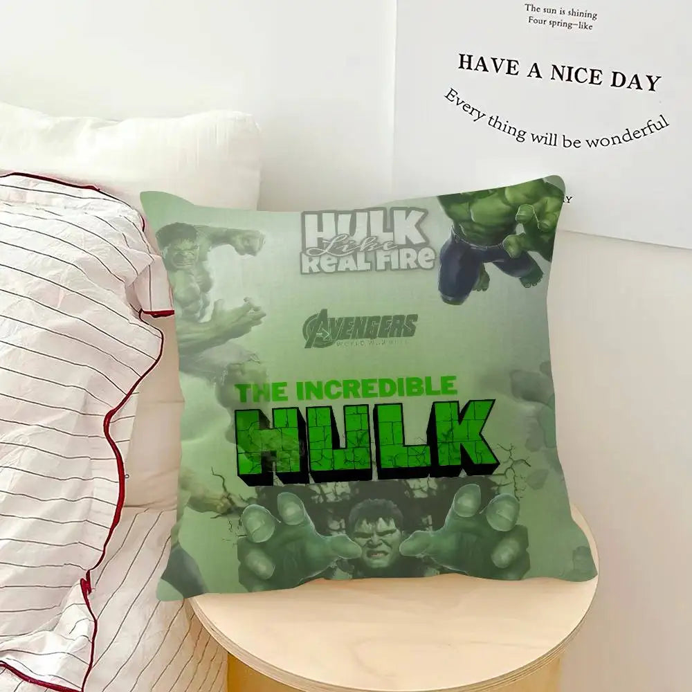 Housse de Coussin Hulk - Logo Poing