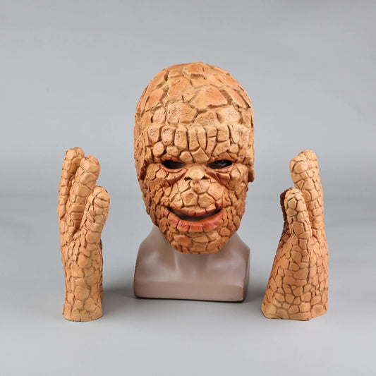 Masque et Gants The Thing - Cosplay Fantastic Four Latex Adulte