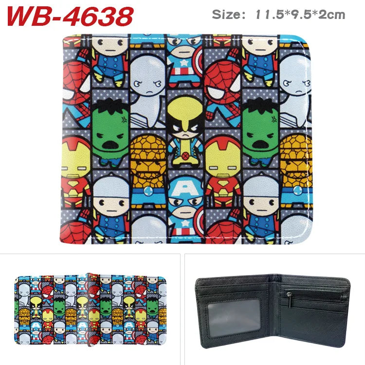 Porte-Monnaie Avengers Deadpool - Motif Doré Marron
