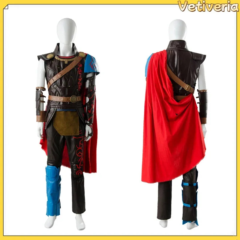 Costume Cosplay Thor Ragnarok - Tenue Gladiateur avec Cape