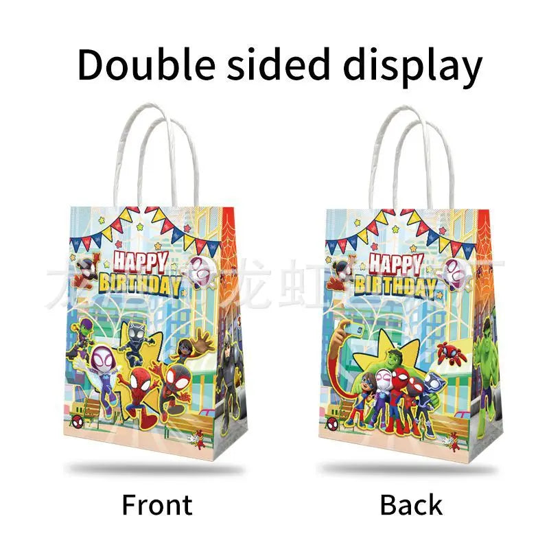 Sac Cadeau Kraft Spider-Man Team - Anniversaire