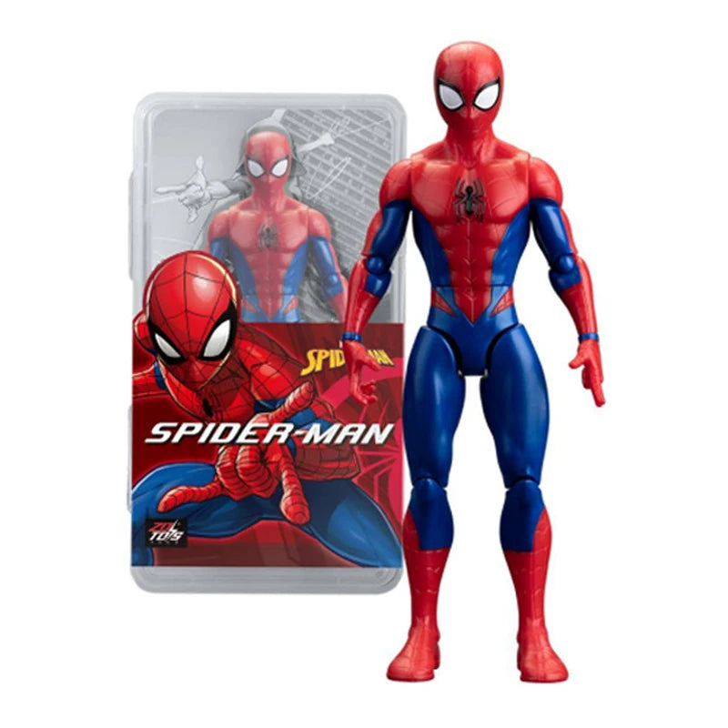 Coffret Avengers - Collection Multi-Personnages Iron Man Thor Hulk Spider-Man 18cm
