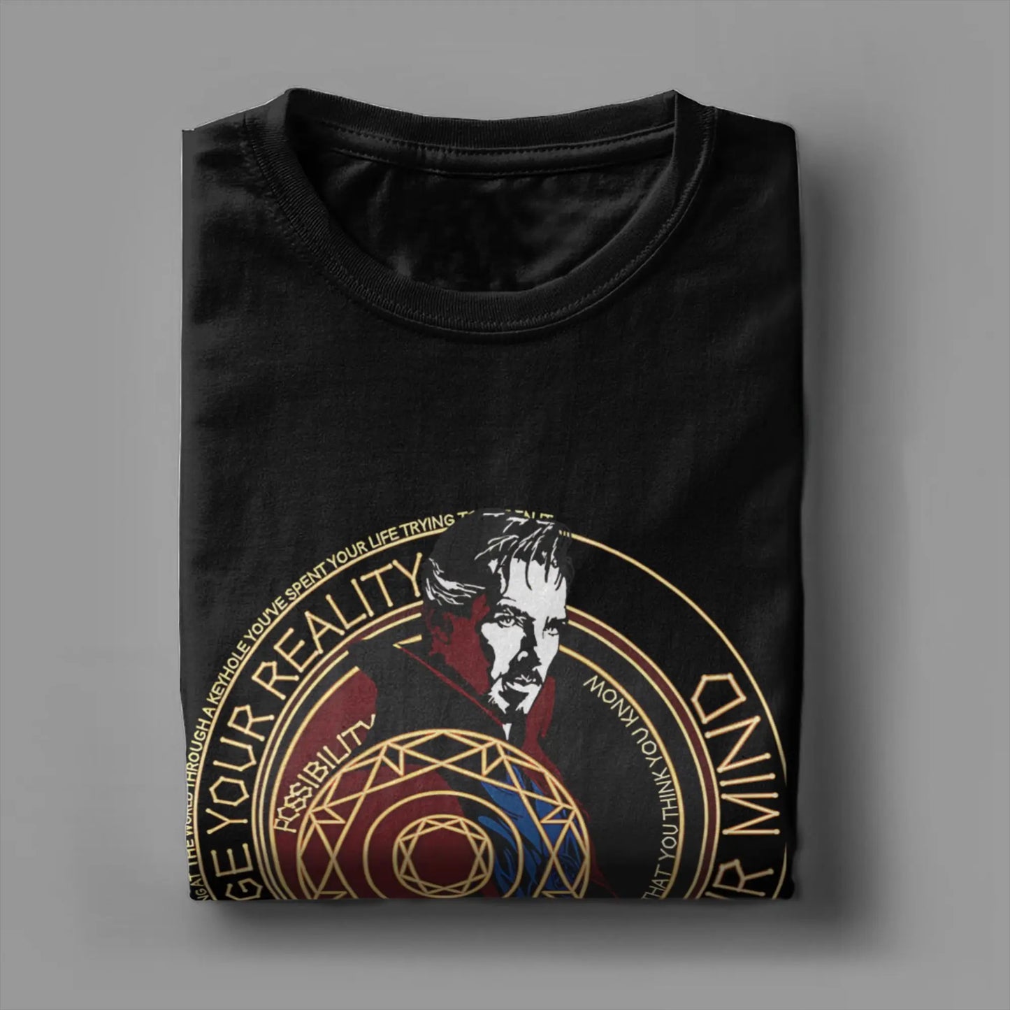 T-Shirt Doctor Strange - Cercle Mystique Change Your Reality Homme
