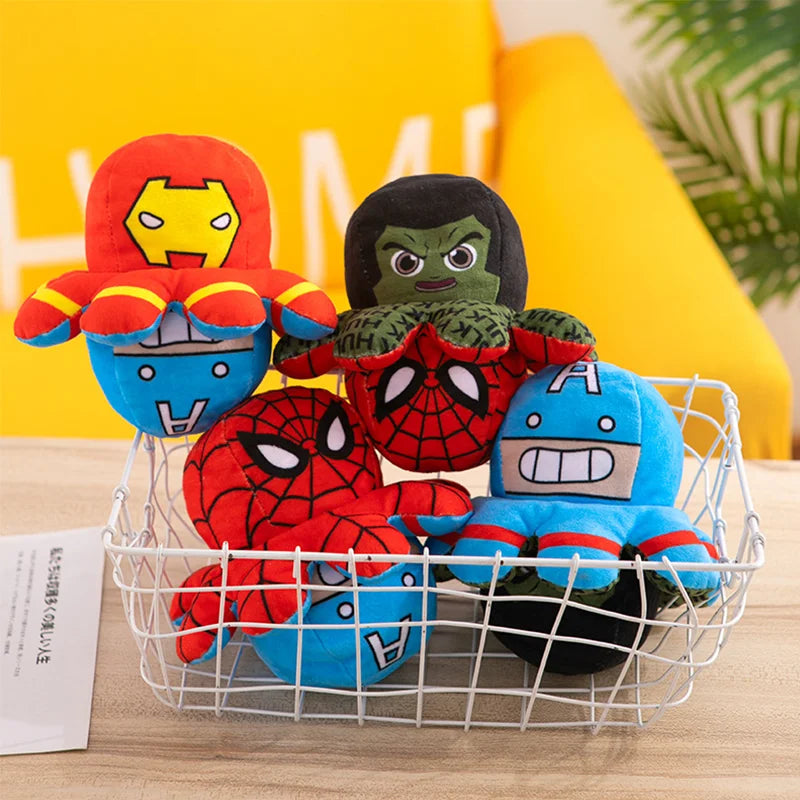Peluche Pieuvre Reversible Avengers - Multi-Heros Retournable