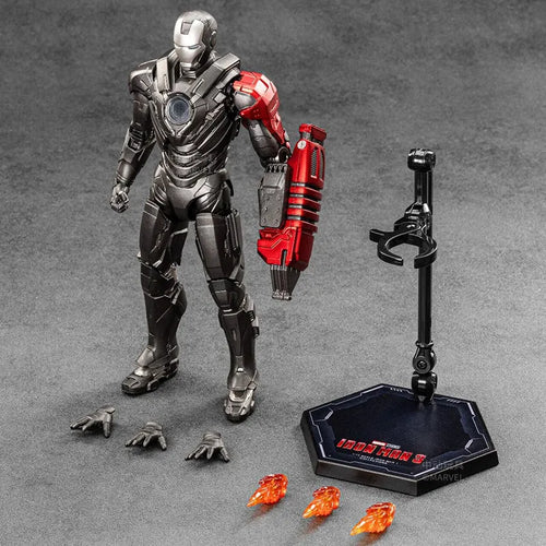 Figurine ZD Toys Iron Man MK18 - Bras Canon Variante 2