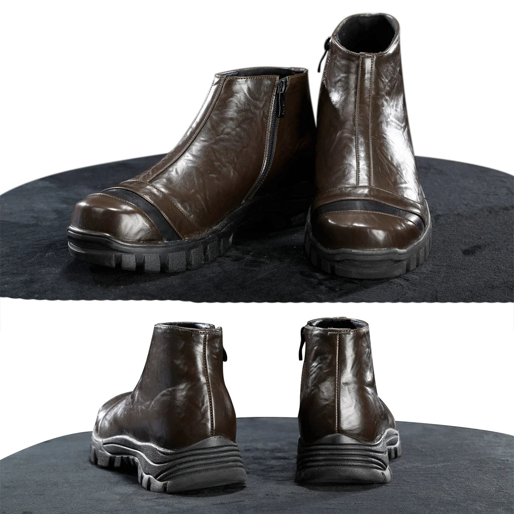 Costume Adulte Captain America Premium - Casque Étoile et Bottes