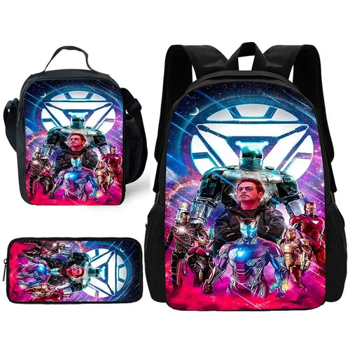 Set Cartable Avengers Iron Man - Iron Legion Réacteur Spatial