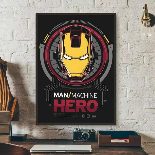 Sticker Iron Man - Combat Final