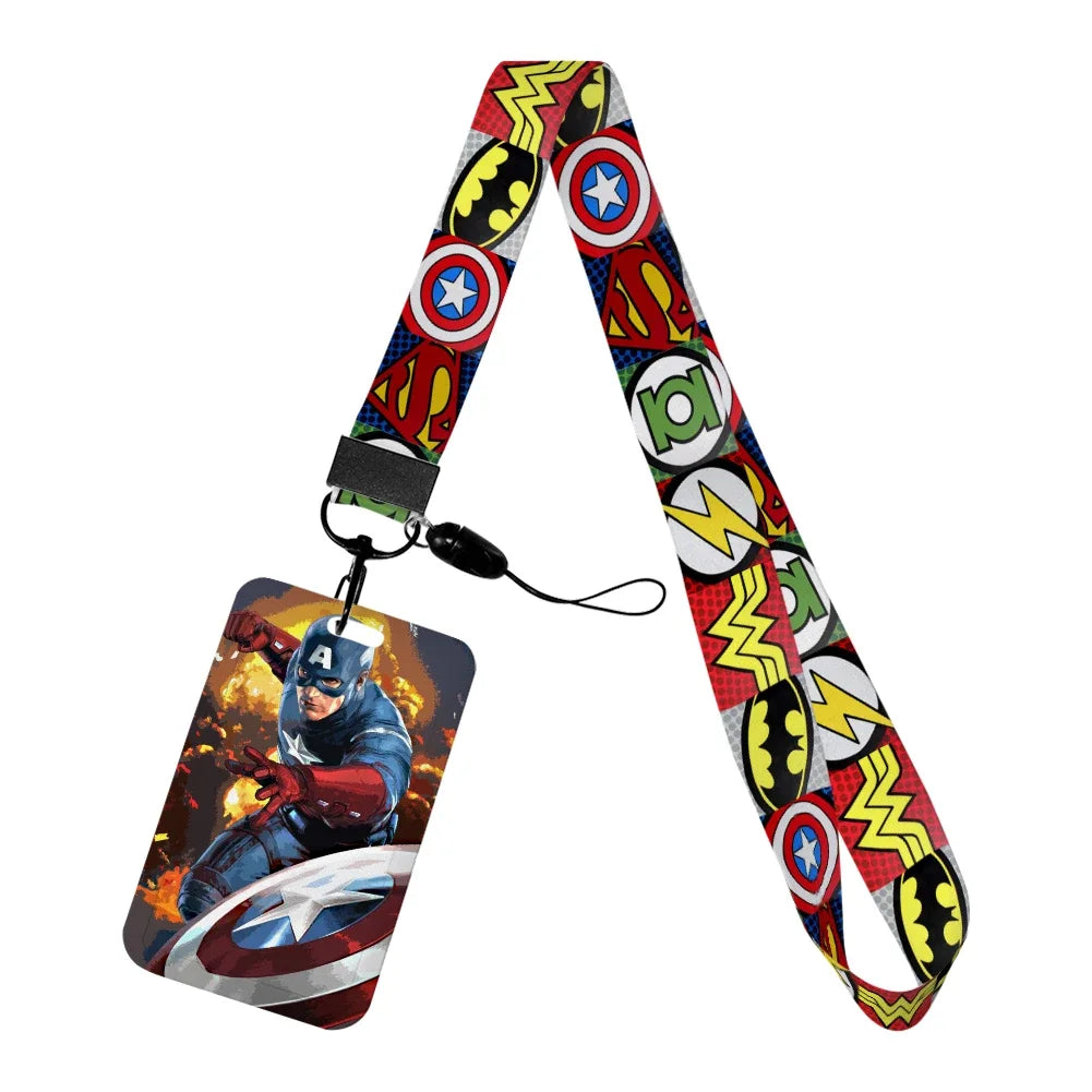 Porte-Badge Captain America - Explosion