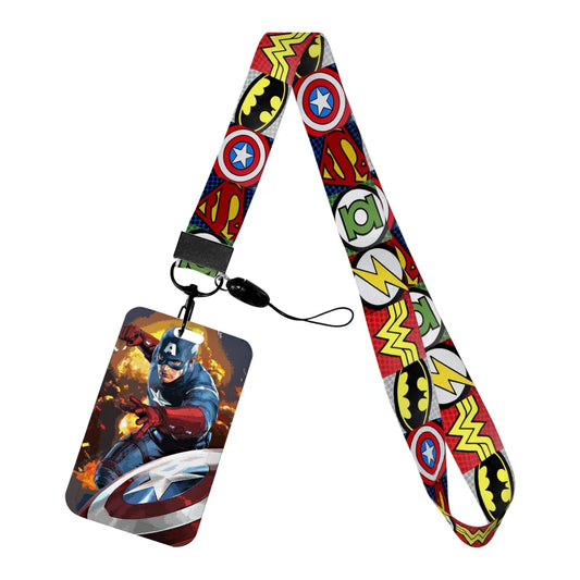 Porte-Badge Captain America - Explosion