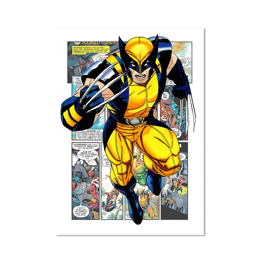 Poster Wolverine - Bande Dessinée