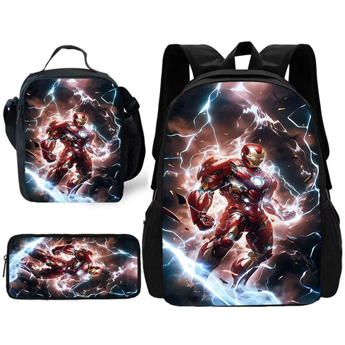 Set Cartable Avengers Iron Man - Éclairs Combat