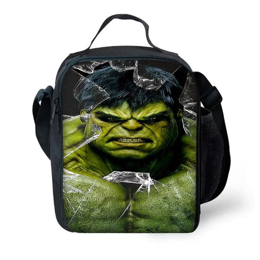 Sac Repas Enfant Hulk - Effet Verre Brise Visage