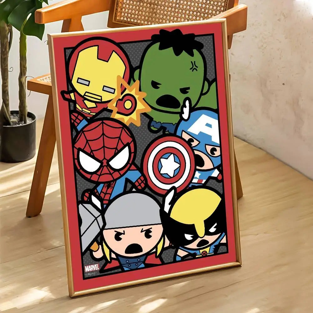 Sticker Avengers Groupe - Décoration Murale