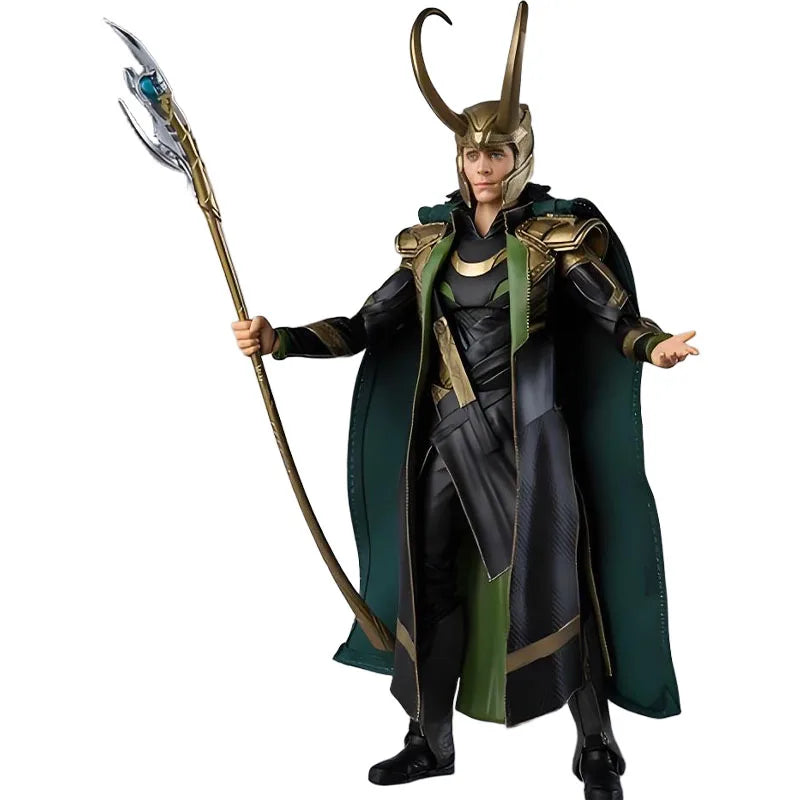 Figurine S.H.Figuarts Loki - Sceptre Casque Cornes