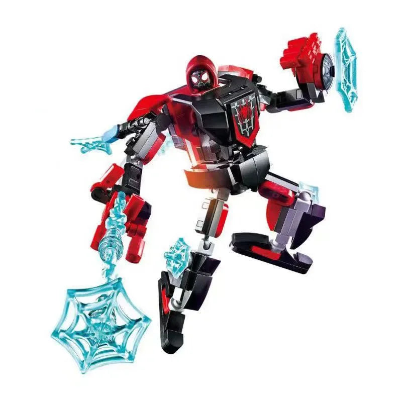 Set Building Blocks Mecha Avengers - Captain America Hulk Wolverine Thanos